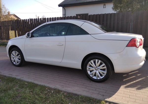 Volkswagen Eos cena 17900 przebieg: 238000, rok produkcji 2008 z Siedlce małe 277